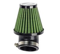 OxoxO - Filtro di immissione dell’Aria per Moto, Universale, 48 mm, Forma conica Curva di 45 Gradi, pulitore per Messa a Punto Compatibile con Molte Moto