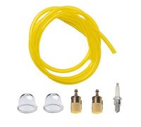 oxoxo Fuel Filter Primer Bulb 2 Feet Fuel Line Spark Plug For Honda GX22 GX25 GX31 GX35 hlt422 ult425 umk431 UMK435 hhb25 hhh25 hht31s hht35s WX10 FG110 REPLACE 17672 Z0H di 003