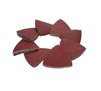 OxoxO Triangoli Abrasivi Delta 60 Pezzi Dischi Abrasivi in 80 x80 x 80 mm Mixpack 10x Grana 40/60/80/120/180/240 Ciascuno,Carta Vetrata Triangolari