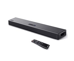 OXS S3 Soundbar per TV, Home Theater Bluetooth 5.0, Bassi Dinamici, Suono surround 3D, Ottimizzazione dei dialoghi, Compatibile con AUX/Optical/Coaxial, 3 Modalità Audio, Montabile a Parete