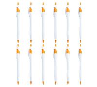 Oxtxuzdm 12Pcs Penna a sfera con clip retrattile Business Firma liscia per scrivere per ufficio
