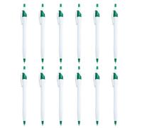 Oxtxuzdm 12Pcs Penna a sfera con clip retrattile Business Firma liscia per scrivere per ufficio