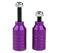 Oxtxuzdm 2 lotti versatili scooter pioli e assi leghe acrobazie piede adulto per uso versatile piolo antiscivolo