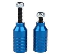 Oxtxuzdm 2 lotti versatili scooter pioli e assi leghe acrobazie piede adulto per uso versatile piolo antiscivolo