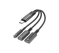 Oxtxuzdm 3 In 1 Tipo C Al Convertitore Ausiliario Consegna di Potenza Veloce Ricarica Trasmissione Stereo Per Dispositivi Mobili Elettronica Convertitore Cuffie