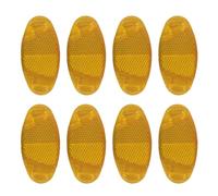 Oxtxuzdm 8 Pz/set Bici Ruota Riflettori Riflettori Adatto Per Bici Di Avvertimento Riflettore Raggio