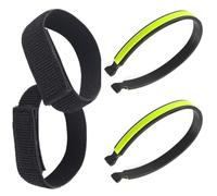 Oxtxuzdm Accessorio riflettente della gamba per la costruzione notturna di sport di uso resistente alle intemperie ciclismo accessori per condizioni di pioggia