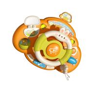 Oxtxuzdm Aggiornamenti Bambino Fai il cruscotto Car Con Luci Interattive Suona Musica Per L'Apprendimento Precoce E Le Competenze del Motore.