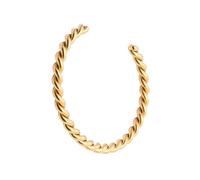 Oxtxuzdm Alla moda Moderno Spirale Gemelli Argento Posato Comodo Indossare Gioielli Con Finitura Ad Alta Forza Eleganti Abiti Alla Moda Spirali Twist Bracciale, Taglia unica, come descritto