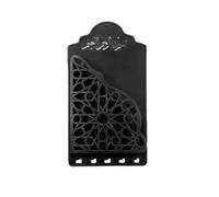 Oxtxuzdm Arabic Festival Corano Mensola Appesa a Parete Porta Libro Con Gancio Chiave Gancio Per Islamici Casa E Moschea Decorazione Della Parete Moschea Decorazione Mensola