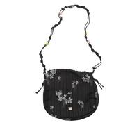 Oxtxuzdm Borsa a tracolla da donna in tessuto con perline con coulisse a tracolla Vecchi messaggeri borsa cambiamento borsa moda piccola borsa tessuta spalla perline per le donne vecchie borse a