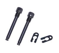 Oxtxuzdm Bulloni da 4 mm Pastiglia freno a disco per bici Inserti filettati Vite Pastiglia freno a disco Pin di fissaggio Per Pinza a disco idraulico Biciclette Inserti Bulloni Viti