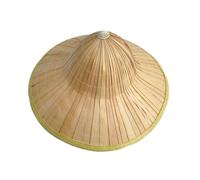 Oxtxuzdm Cappello da sole per adulti a tesa larga cappello da agricoltore traspirante asiatico orientale bambù paglia lavoro all'aperto protezioni UV accessorio per costume cinese orientale