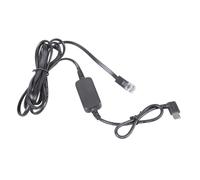 Oxtxuzdm Cavo convertitore di alimentazione USB tipo C da 5 V a RJ11 12 V, 1,75 m, per rilevatori automobilistici, design ad angolo di 90 gradi