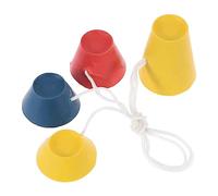 Oxtxuzdm Colorful Inverni Golf Tees Set Con Corda Diversa Altezza Golf Allenamento Pratica Accessori Durabilità Gomma Golf