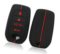 Oxtxuzdm Custodia protettiva impermeabile in elastomero resistente per accesso auto con 4 pulsanti di ricambio