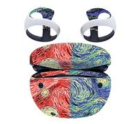 Oxtxuzdm Custodia protettiva per occhiali PS-5 VR2 Pellicola adesiva - PS-5 VR2 Controller Occhiali Pellicola Decalcomanie per tutto il corpo Skin PC Gaming Realtà Virtuale Auricolare Accessorio