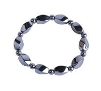 Oxtxuzdm Elegante Braccialetto Terahertz con Perline Intrecciate Resistente Sudore Perline Energetiche Gioielli Fatti A Mano per L'uso Quotidiano Regalo per Pelli Sensibili