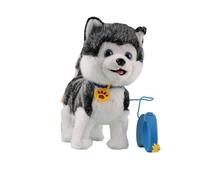 Oxtxuzdm Giocattolo elettrico robotico per cani che fornisce passeggiate e leccate caratteristiche per bambini interattivi divertimento intrattenimento in famiglia