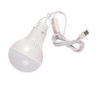 Oxtxuzdm Lampada d'attaccatura portatile della tenda di 5W LED con il bottone di USB per la luce di emergenza di campeggio