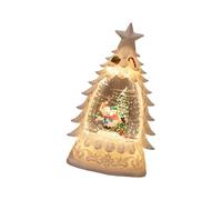 Oxtxuzdm Lampada per albero di Natale, decorazione a sfera di cristallo illuminata a LED, design infrangibile per feste e decorazioni domestiche creative per le vacanze e la famiglia