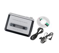 Oxtxuzdm Lettore a nastro portatile MP3 convertitore in nastro radio PC con presa da 3,5 mm per computer portatili e musica