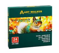 Oxtxuzdm Marcatore Acrilico A Doppia Estremità 24/12/36 Penna Vernice Acrilica A Colori Per La Rivista Scrapbooking Calendario Calendario Making Art Painting Artist Forniture