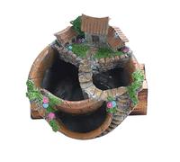 Oxtxuzdm Piccoli vasi decorativi per piante grasse con foro di drenaggio per davanzale della finestra, spazi da giardino, interni ed esterni, balcone, uso decorativo