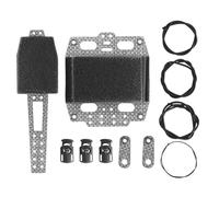 Oxtxuzdm Sacchetti del supporto della batteria del dispositivo di notte con i sacchetti multifunzionali degli accessori del copricapo del cavo della molla e della corda elastica