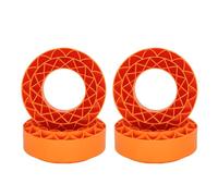 Oxtxuzdm Set di 4 pastiglie per pneumatici, parte di modifica migliorata per 1:10 Crawler auto, parte anteriore e posteriore, inserti per pneumatici telecomandati