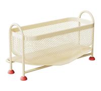 Oxtxuzdm Spazio Efficiente Cucina Controsoffitto Mensola Ossidazione Struttura in Metallo Immune Stoccaggio Multiplo Fase Per Pentole E Bottiglie Robusto Lavello In Ferro