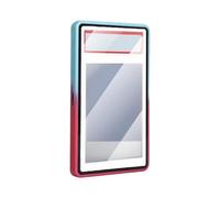 Oxtxuzdm Supporto protettivo di gioco del collettore della struttura del metallo della cassa della carta della chiusura per la raccolta di carte collezionabili rare cassa del metallo di colore sfumato