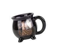 Oxtxuzdm Tazza da caffè A Tema Strega Che Prepara La Birra con Resine Design Calderone Bevanda Calda Bicchieri Accessori Cucina Multiuso Resina Halloween Bere