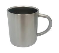 Oxtxuzdm Tazze da caffè in acciaio inox 304 Campeggio Doppia Parete Libera Tazza di Caffè Tazza di Caffè Acqua con Manico Infrangibile 6 Tipi In Acciaio Inox Viaggio Caldo Freddo