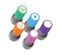 Oxtxuzdm Timbri riutilizzabili per bambini per bambini Incoraggiano i disegni giocosi per espressione creativa pratica motoria fine timbro non tossico per bambini