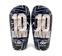 Oxum Sport - Parastinchi da calcio personalizzati per bambini e adulti - Includi il tuo numero e la tuo nome - Sacchetto regalo per parastinchi- Gamma One Achilles