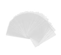 Oxxggkao 100 Pz/set Maniche di Carta Trasparente Top Loader Titolari Protector Spessore Trading Titolare Trasparente Protezione Protettiva Trasparente Impermeabile Collector Holder Custodia Protettiva
