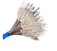 Oxxggkao 100pcs Ovale Pesca Peg Ovale Bobber Stopper Silicone Space Bean Float Sinkers Stop per Linea Accessori Perline Silicone