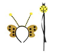Oxxggkao 2 pezzi Animali Api Costumi Da Api Da Miele Costume Set Halloween Cosplay Costumi Divertimento Finta Giocare Accessori Adulto Bambini Halloween Cosplay Party Costume