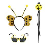 Oxxggkao 2 pezzi Animali Api Costumi Da Api Da Miele Costume Set Halloween Cosplay Costumi Divertimento Finta Giocare Accessori Adulto Bambini Halloween Cosplay Party Costume