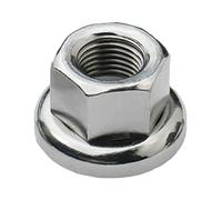 Oxxggkao 2 pz Metric9/10 3/8 "Bike Dead-flying anteriore/posteriore mozzi viti biciclette pista ruota dado mozzo rondella integrata mozzo camion ruota