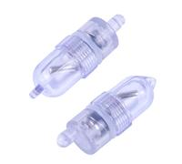 Oxxggkao 2 Pz Morsi Sensibili Esche Lampada Allarme Canna Da Pesca Punta HA CONDOTTO LA Luce Esterna Attrezzature Da Pesca Accessori Facile Installazione Alta Sensibilità