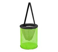 Oxxggkao 25 cm/35 cm pieghevole rete da pesca supporto esche gabbia di stoccaggio galleggiante cestino da pesca secchio portatile per mantenere vivo pesce facile trasportare pesce pieghevole