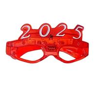Oxxggkao 3 Modalità LED Illuminano Occhiali Classe Di 2025 Fotografia Puntelli LED Light Up 2025 Capodanno Party Occhiali Nightclub Glow