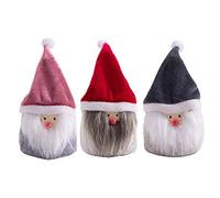 Oxxggkao 3 pz/set fatti a mano svedese Tomte Per Bambola Ornamenti di Natale Decoratio Ornamenti di Natale Set
