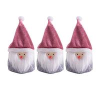 Oxxggkao 3 pz/set fatti a mano svedese Tomte Per Bambola Ornamenti di Natale Decoratio Ornamenti di Natale Set