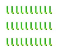 Oxxggkao 30 lotti Auto Standing Angling Float connettore migliora la stabilità base per lago oceani e famiglia pesca silicone forma L galleggiante da pesca