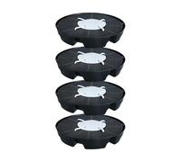 Oxxggkao 4 sottovasi per piante in tessuto non tessuto, controlli automatici, vasi, per la decorazione del giardino di casa, vassoio da giardinaggio a bassa manutenzione