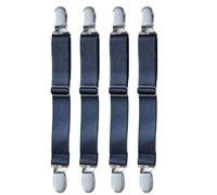 Oxxggkao 4pcs Elastici Lenzuolo Cinghia Clip Pinze di Fissaggio Regolabile Supporto Materasso Per Coprimaterasso Biancheria Da Letto Fornitura Foglio Angolo Holder