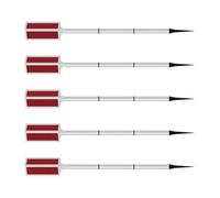 Oxxggkao 5Pcs Impermeabile LED Luci di avvertimento Solari Blocchi stradali Luci Led Lampeggiante Barricate Solari Luce per Uso Notturno Allarme Permanente Traffico Barricate Segnali